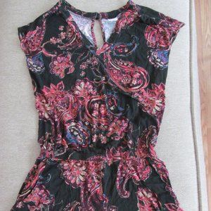 Lascana Paisley Print Romper Size 6